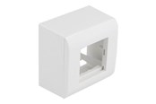 Lisävarusteet (Kiinnikkeet, pistorasiat jne.) - DeLOCK Easy 45 - Surface Mounted Box - White RAL 9003 - 81332