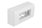 Lisävarusteet (Kiinnikkeet, pistorasiat jne.) - DeLOCK Easy 45 - Surface Mounted Box - White RAL 9003 - 81333