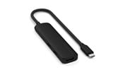 Telakointiasemat - Satechi 4-in-1 USB-C Slim Multiport Adapter 4K - Black - ST-P4SK