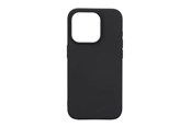 Puhelin - Kannet ja kotelot - Essentials Cover Black - iPhone 15 Pro - 3052049