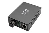 Toistimet & Lähettimet - Eaton Series Gigabit Multimode Fiber to Ethernet Media Converter 10/100/1000 LC International Power Supply 850 nm 550 m (1.804 ft.) - N785-INT-LC-MM