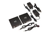 Toistimet & Lähettimet - Eaton Series HDMI HDBaseT KVM Console Extender over Cat6 - 2 USB Ports IR 4K @ 30 Hz 1080p 70 m - B013-HU-4K