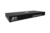 KVM-kytkimet - Tripp Lite Secure KVM Switch 8-Port Single Head DisplayPort to DisplayPort 4K NIAP PP4.0 Audio CAC TAA - KVM / audio switch - 8 ports - TAA Compliant - B002-DP1AC8-N4