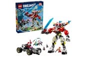 LEGO® - LEGO DREAMZzz 71497 Cooperin tiikerirobotti ja Zeron hot rod ‑auto - 71497