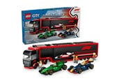 LEGO® - LEGO City 60445 F1®-rekka ja F1®-autot RB20 ja AMR24 - 60445