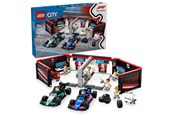 LEGO® - LEGO City 60444 F1®-talli ja Mercedes-AMG‑ ja Alpine-autot - 60444