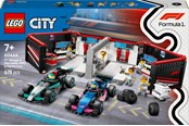 LEGO® - LEGO City 60444 F1®-talli ja Mercedes-AMG‑ ja Alpine-autot - 60444