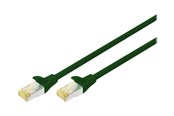 Verkkokaapelit - DIGITUS patch cable - 50 cm - green - Vihreä - 0.5m - DK-1644-A-005-G-10