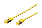 Verkkokaapelit - DIGITUS patch cable - 1 m - yellow RAL 1018 - 1m - DK-1644-A-010/Y