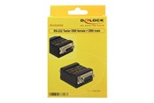 Muut kaapelit - DeLOCK RS-232 Tester DB9 female > DB9 male - 87713