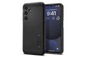 Puhelin - Kannet ja kotelot - Spigen Tough Armor - black - Samsung Galaxy S24 FE - ACS08623