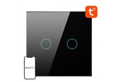 Smart Home - Älykoti - Avatto Smart Light Switch WiFi TS02-EU-B2 2 way (black) - TS02-EU-B2