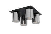 Valaisimet - EGLO GOROSIBA 1 ceiling lamp black - 99632