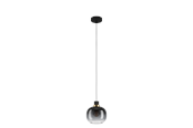 Valaisimet - EGLO OILELLA pendant black/grey/transparent - 99616