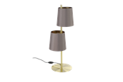 Valaisimet - EGLO ALMEIDA 2 table lamp brushed brass - 99611