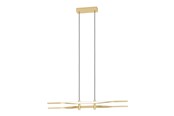 Valaisimet - EGLO COLMEAL long table pendant brushed brass - 901226