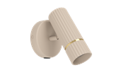 Valaisimet - EGLO CAMINIA wall light  sandy/brushed brass - 901153