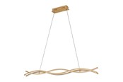 Valaisimet - EGLO LASANA 4 long table pendant 3000K light brown - 901106