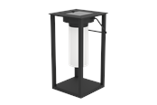 Valaisimet - EGLO USIGNI solar lamp black - 901089