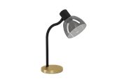 Valaisimet - EGLO MACERE table lamp black/brushed brass - 901062