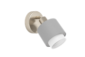 Valaisimet - EGLO BELLIZZI spot brushed steel/grey - 901045