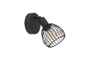 Valaisimet - EGLO SONNINO spot black - 901038