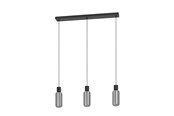 Valaisimet - EGLO MAIONE long table pendant black/grey - 901005