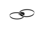 Valaisimet - EGLO AMANDOLO ceiling lamp with remote control 2700-6500K black - 900955