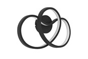Valaisimet - EGLO GIANELLA wall lamp black - 900949