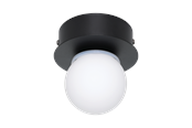 Valaisimet - EGLO MOSIANO wall/ceiling lamp black - 900659