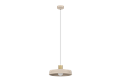 Valaisimet - EGLO VALDIOLA pendant sand/brushed brass - 900429