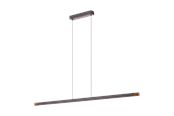Valaisimet - EGLO LISCIANA long table pendant 1260 mm grey - 900175