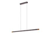 Valaisimet - EGLO LISCIANA long table pendant 875 mm grey - 900174