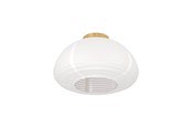 Valaisimet - EGLO SUMMERHILL ceiling lamp white/wood - 44063