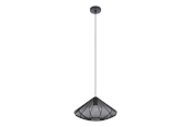 Valaisimet - EGLO DOLWEN pendant light Ø425 mm black - 43995