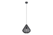 Valaisimet - EGLO DOLWEN pendant light Ø335 mm black - 43994