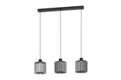 Smart Home - Älykoti - EGLO GINESTRONE-Z long table pendant black - 900724