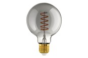 Smart Home - Älykoti - EGLO CONNECT-Z LED G95 Spiral 4W 2000K E27 smoky - 110287
