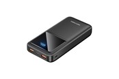 Powerbank - Vention Powerbank FHLB0 20000mAh Micro-USB USB-C 2xUSB-A 22.5W (black) Powerbank - musta - 20000 mAh - FHLB0