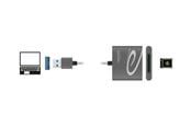 Muistikortinlukijat - adapterit ja kortinlukijat - DeLOCK Card Reader - USB 3.0 - 91583