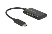 Muistikortinlukijat - adapterit ja kortinlukijat - DeLOCK USB 3.1 Gen 1 Card Reader USB Type-C male 4 Slots - 91740