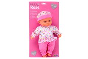 Nuket & tarvikkeet - Baby Rose Baby Doll with Sounds 30cm. - 27443