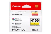 Mustepatruunat, värikasetit ja lisävarusteet - Canon PFI 4100 / 6780C001 Yellow - Blækp - 6780C001