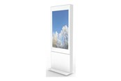 Seinäkiinnitys, AV-kiinnikkeet & AV-kalusteet - HI-ND Single Totem Exclusive stand - for flat panel - white - Max - recommended for 55" - ST5500-5001-01