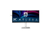 Näyttö - 34" Philips 34B2U5600C - 3440x1440 (UWQHD) - 120Hz - VA - 96W USB-C - KVM switch - 34B2U5600C/23