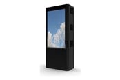 Seinäkiinnitys, AV-kiinnikkeet & AV-kalusteet - HI-ND Totem stand - for digital signage LCD panel - outdoor portrait - black - Max - recommended for 46" - OD4617-5001-02