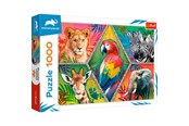 Palapelit - Trefl Puzzle - ANIMAL PLANET - Exotic Animals (1000 pieces) Lattia - TFL10671