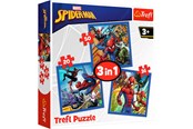 Palapelit - Trefl Puzzle - Spider-man - Spider Force (3in1) Lattia - TFL34841