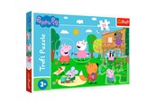 Palapelit - Trefl Puzzle - Peppa Pig - Fun in the Grass (24 Maxi pieces) Lattia - TFL14342