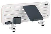 Kirjoituspöytätarvikkeet - Leitz Ergo säilytystaulu kannettavan tietokoneen pidikkeellä, 80x25 cm - 65490000